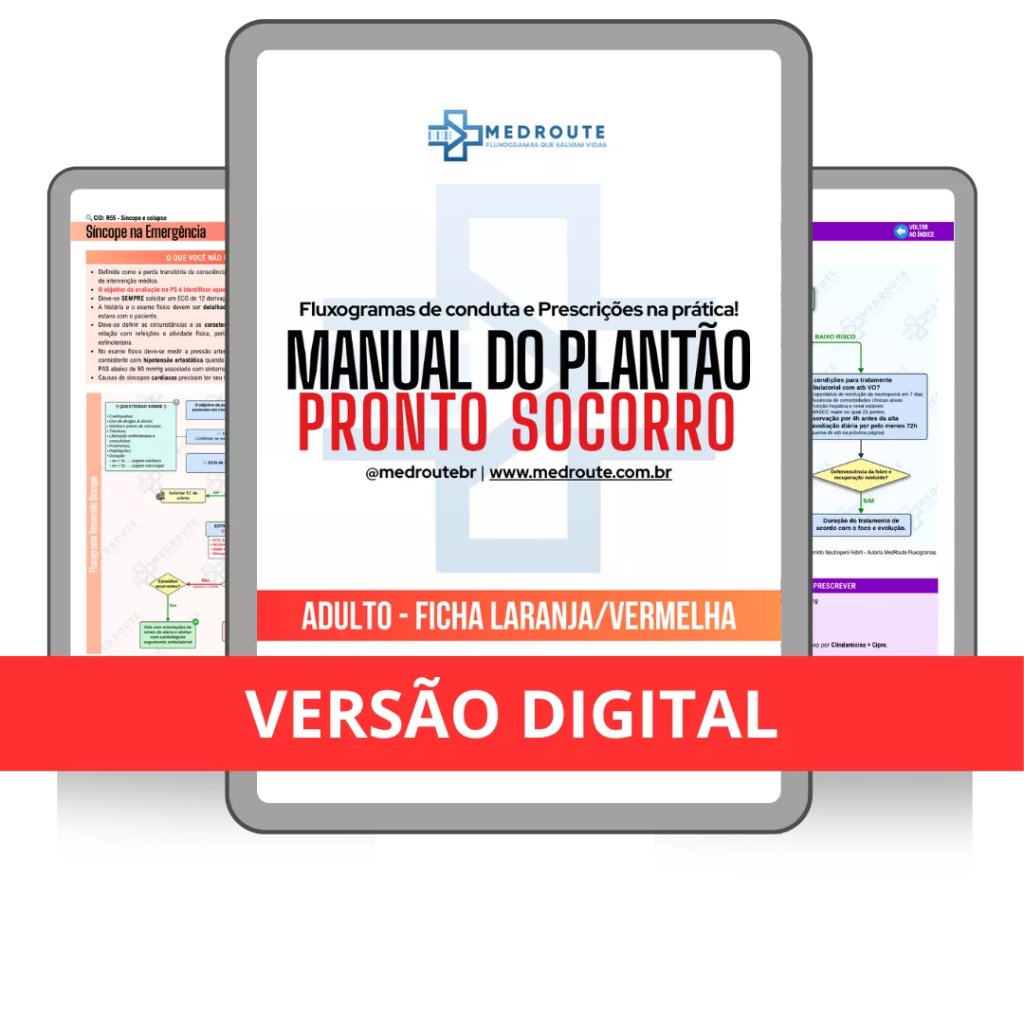 Manual do Plantão — Fichas Laranja e Vermelha
