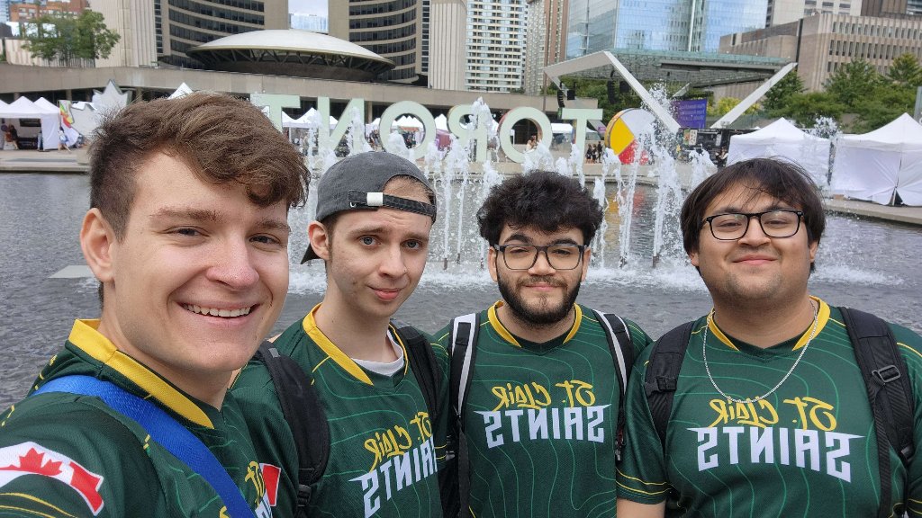 Saints at Toronto City Hall