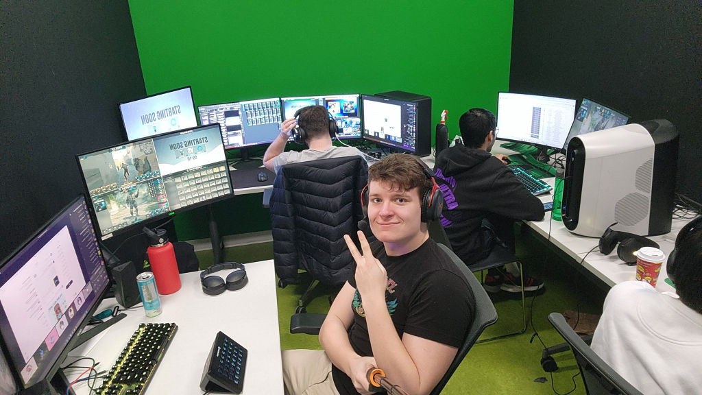 Broadcast setup