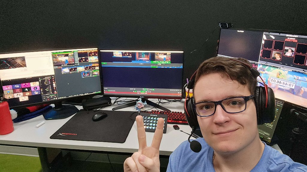 Broadcast production setup