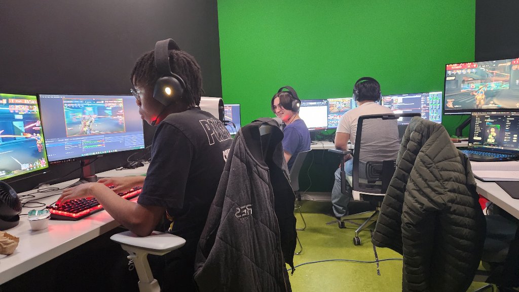 Broadcast production setup