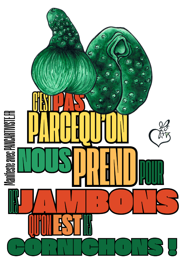 C'est pas Parcequ'on nous Prend pour des Jambons qu'on est des Cornichons !