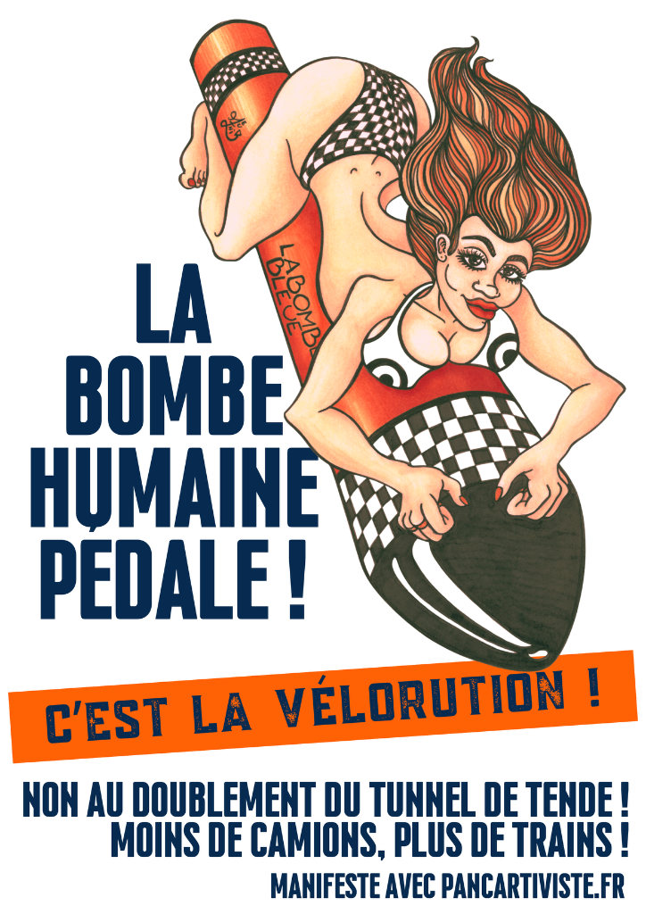 La Bombe Humaine Pédale ! — Tunnel de Tende