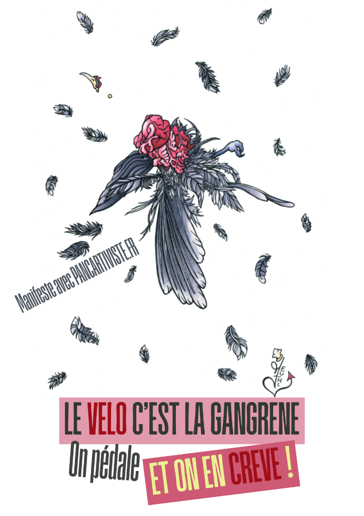 Le Vélo c'est la Gangrène, On Pédale et On en Crève !