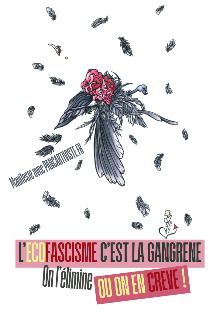 L'Écofascisme c'est la Gangrène, des Camions et On en Crève !