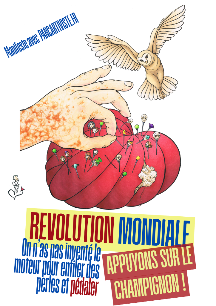 Vélorution Mondiale — ppuyons sur le Champignon !