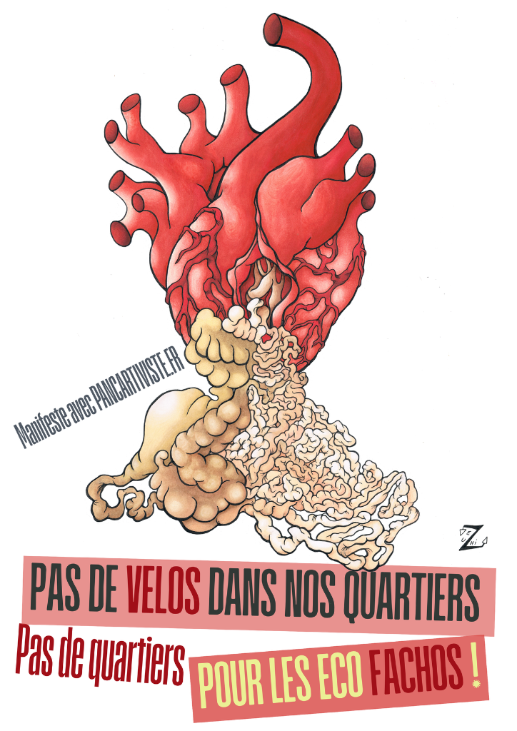 Pas de Vélos dans nos Quartiers, Pas de Quartiers pour les Écofachos
