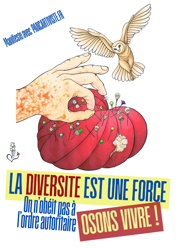 La Diversité est une Force, On n'Obéit pas à l'Ordre Autoritaire — Osons Vivre !