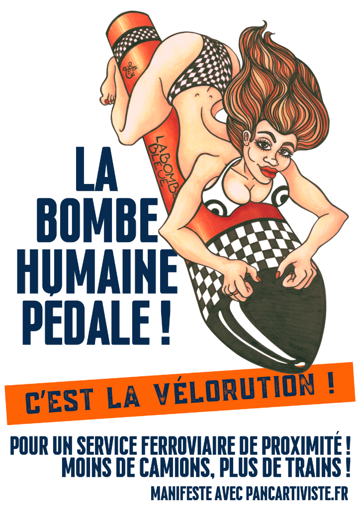 La Bombe Humaine Pédale ! — Service Ferroviaire de Proximité