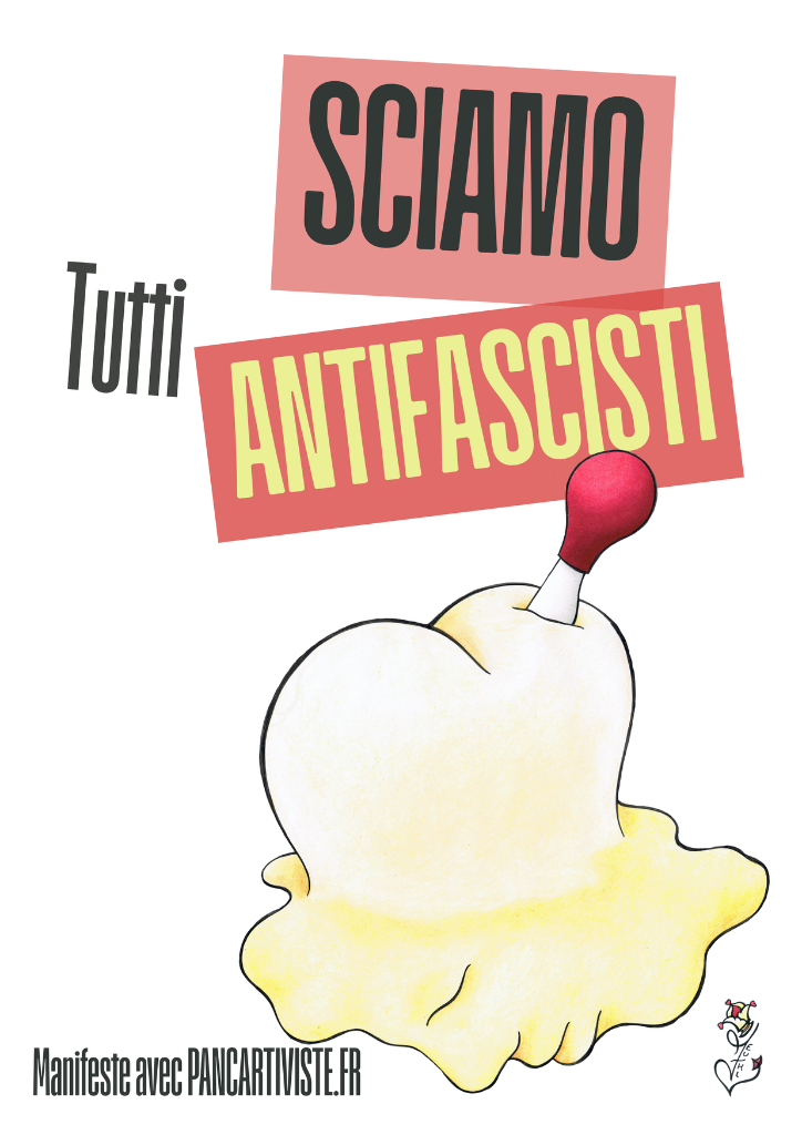 On n'oublie pas, On ne Pardonne Pas, le Fascisme ne Passera Pas !