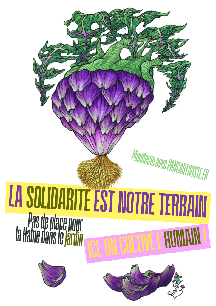 La Solidarité est notre Terrain — On Cultive l'Humain !