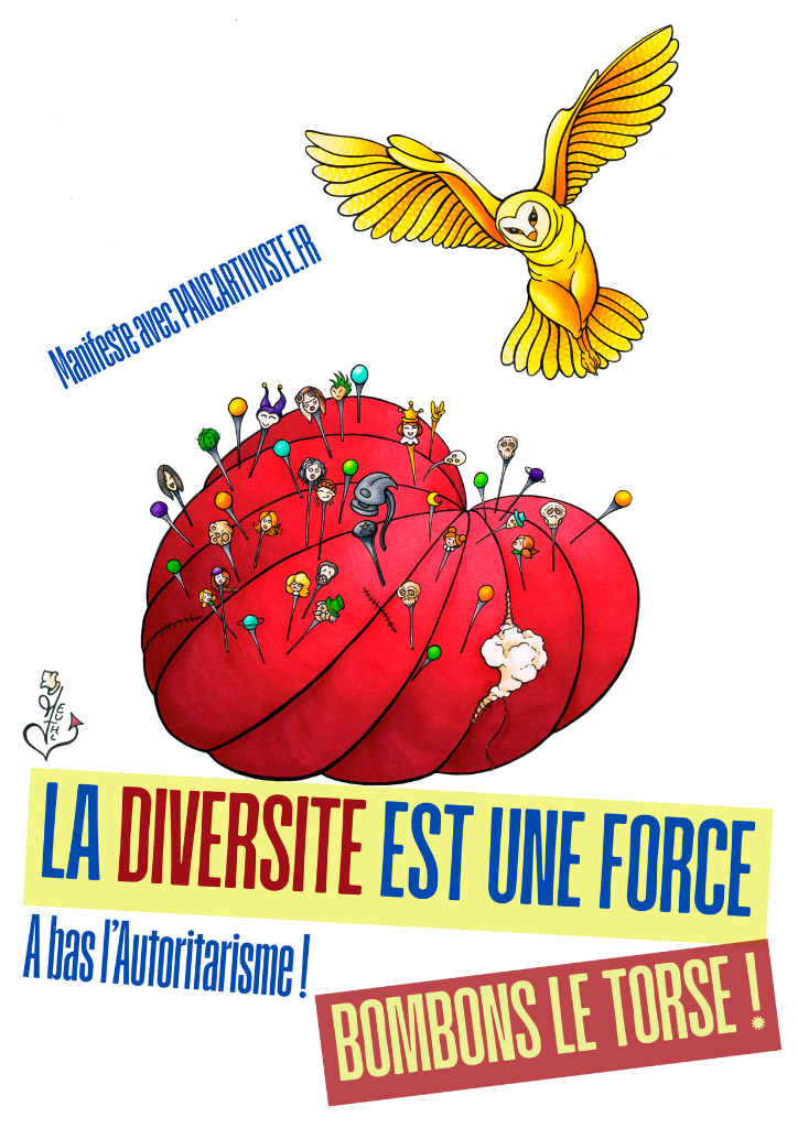 La Diversité est une Force — à bas l'Autoritarisme, Bombons le Torse !