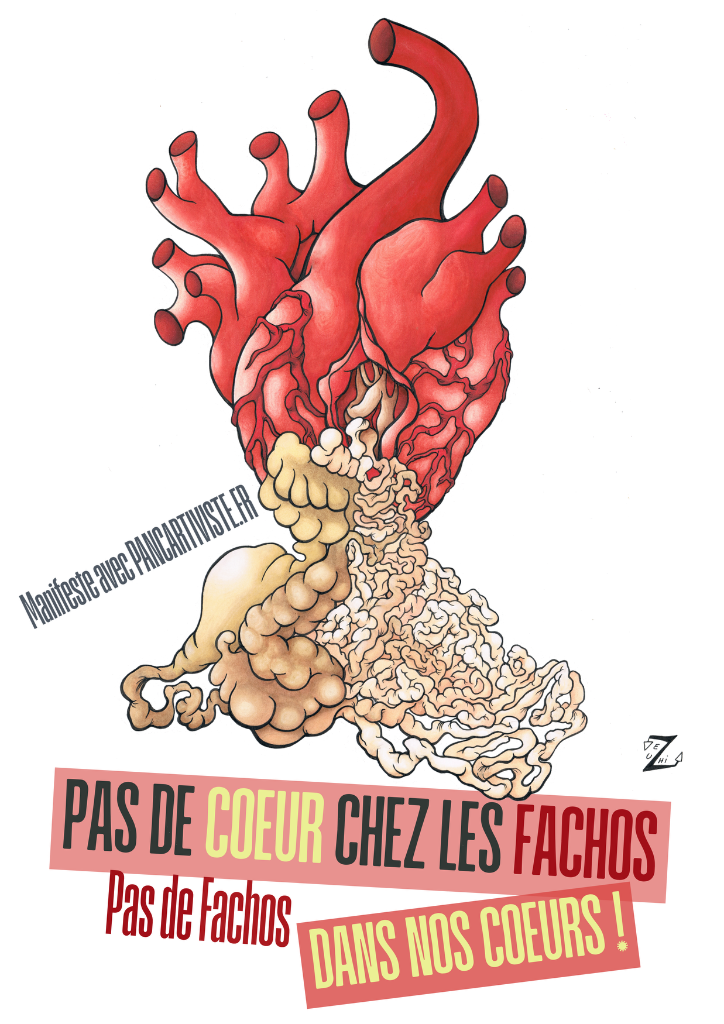 Pas de Cœur chez les Fachos pas de Fachos dans nos Cœurs !