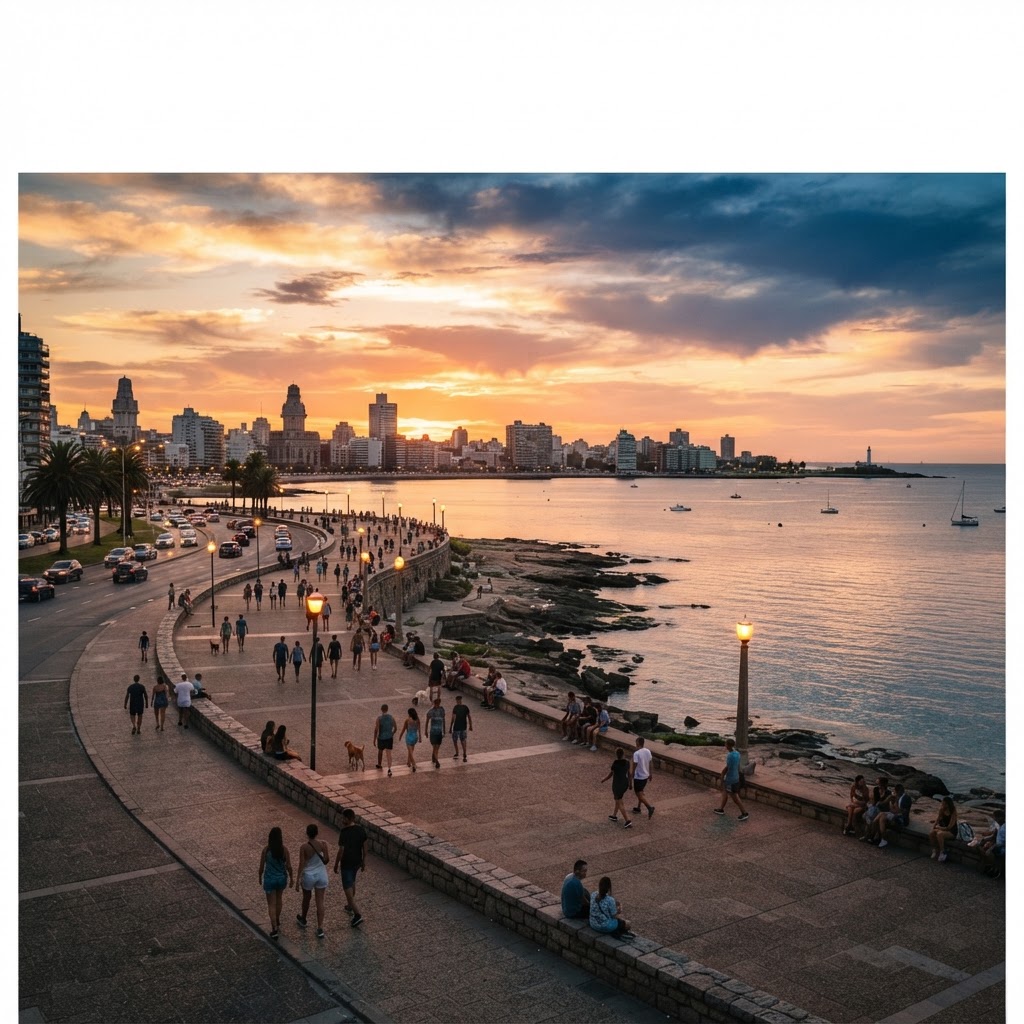Capa editorial da rota Porto Alegre para Montevidéu