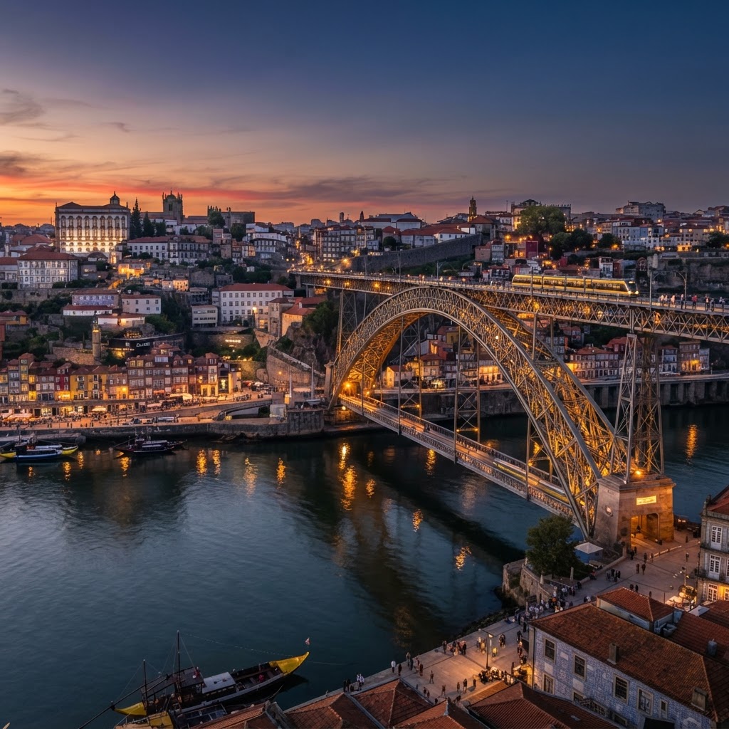 Capa editorial da rota São Paulo para Porto