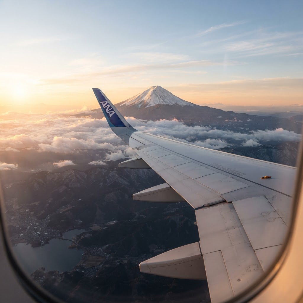 Imagem editorial sobre dicas de viagem: Como a análise da malha aérea reduz custos em até 40% nas rotas saindo do Brasil passagens para o japão