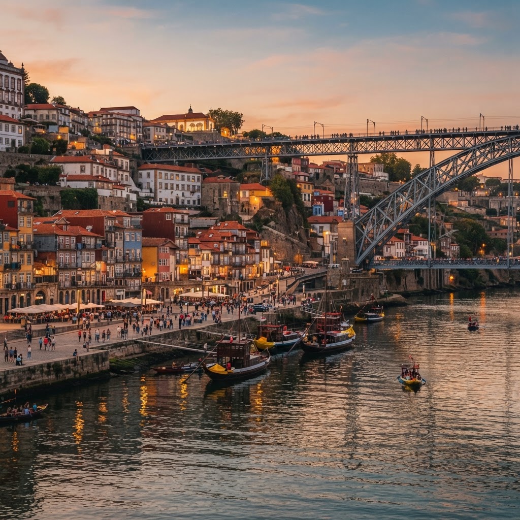 Capa editorial da rota Rio de Janeiro para Porto