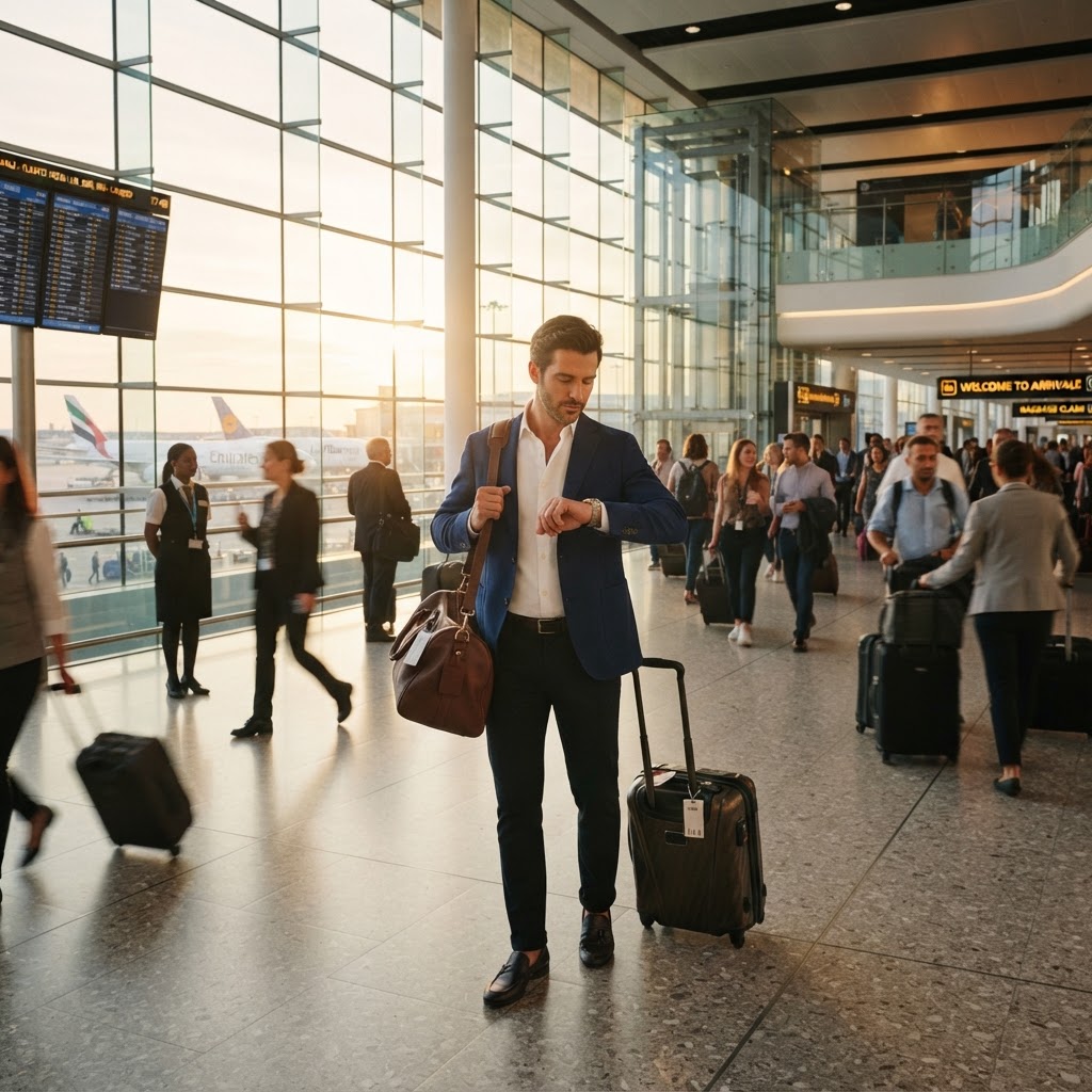 Imagem editorial sobre dicas de viagem: Protocolo Transcontinental: Como neutralizar o Jet Lag e chegar funcional