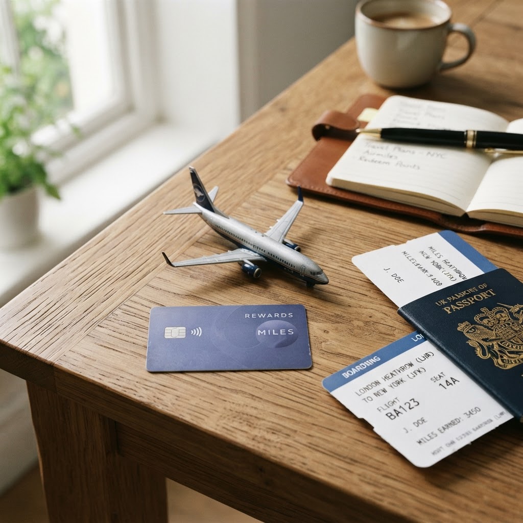 Imagem editorial sobre dicas de viagem: Milhas Aéreas para Iniciantes: Como Acumular e Viajar Quase de Graça