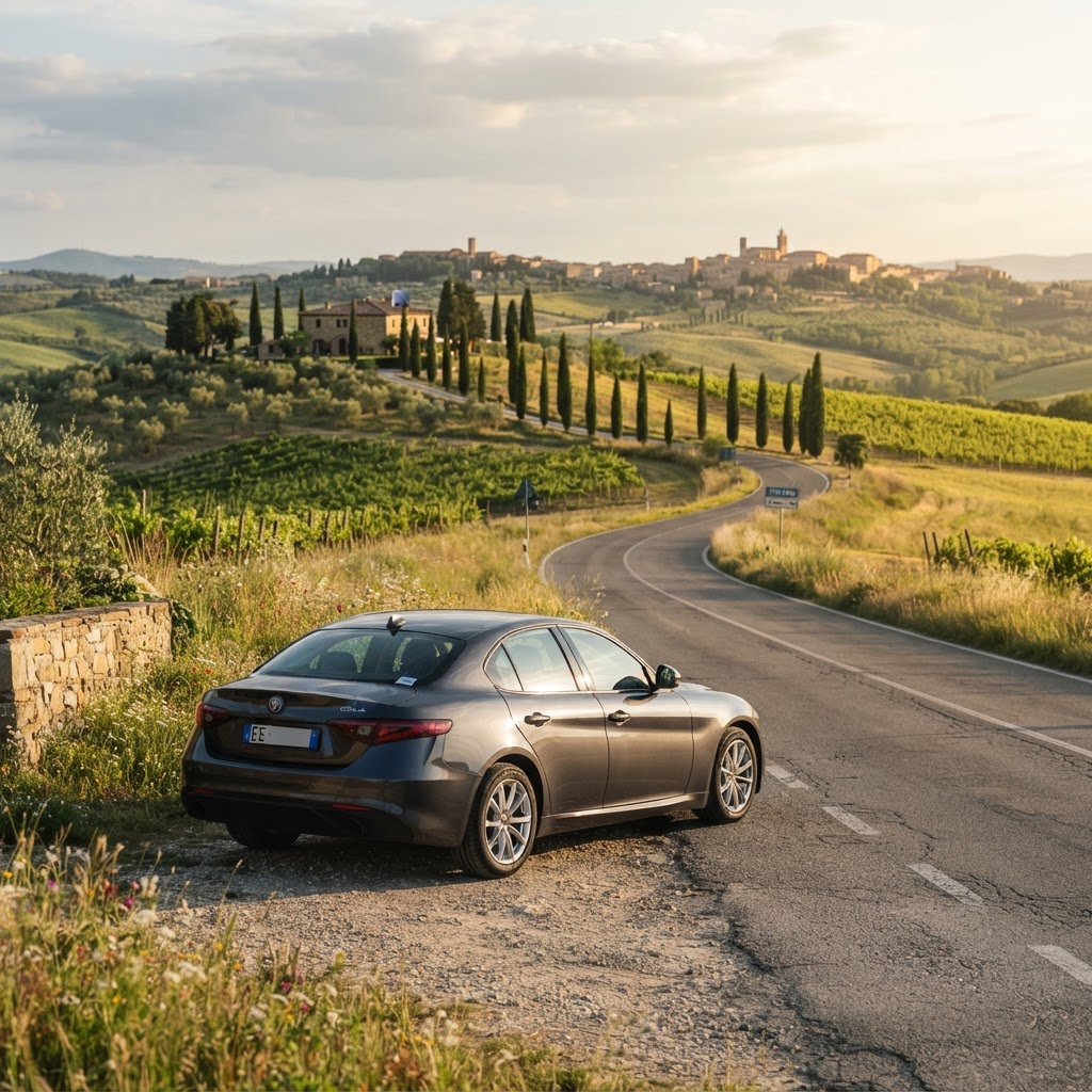 Imagem editorial sobre dicas de viagem: Aluguel de carro na Europa: 5 erros que custam R$ 2.000