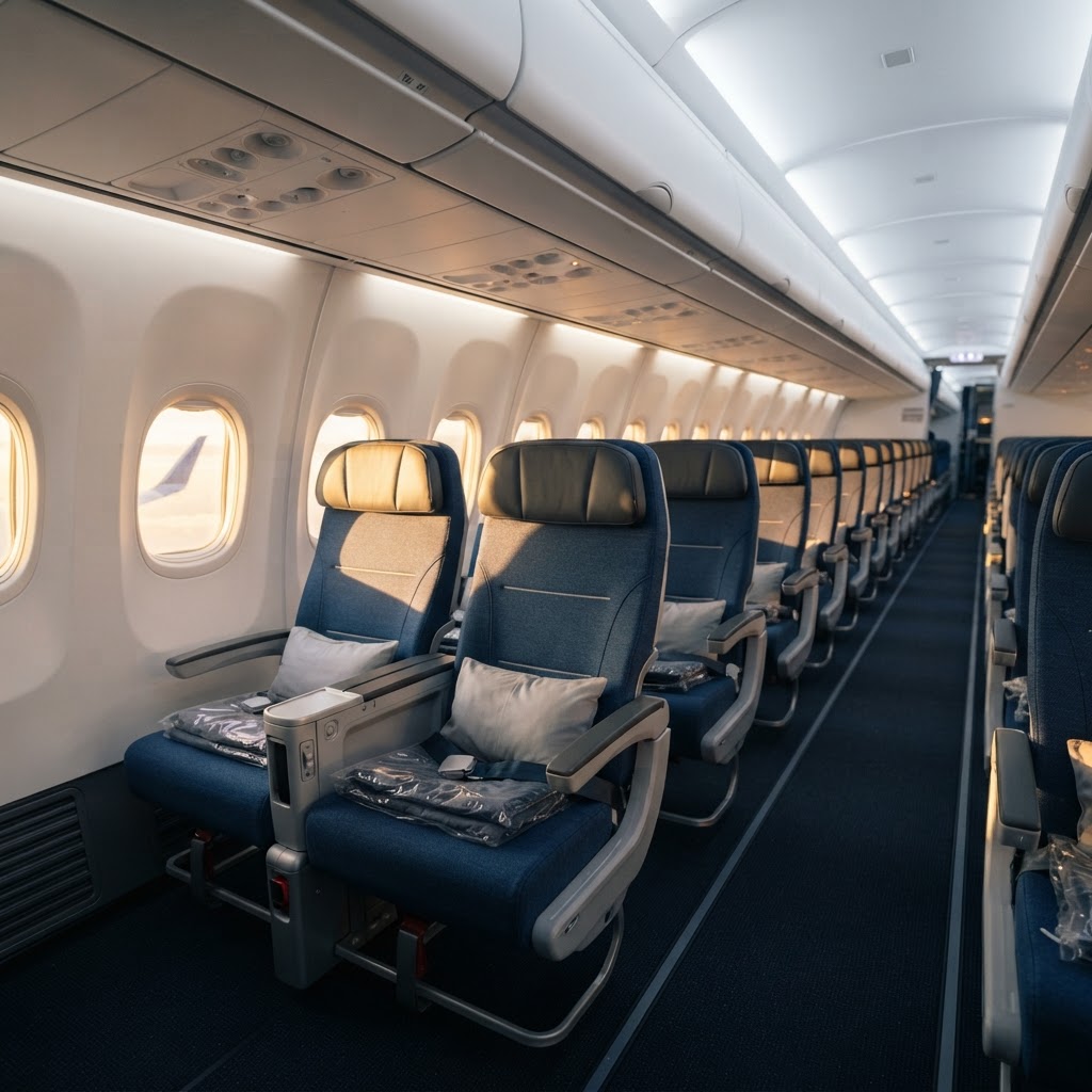 Imagem editorial sobre dicas de viagem: Taxas de Assento: Como evitar pagar R$ 600 extras em sua viagem