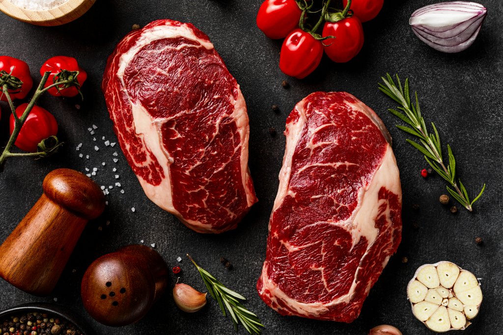 Camatta Ranch Meat Co. half beef — ~240 lbs of pasture-raised Angus beef