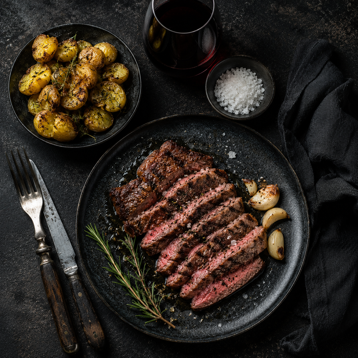 Camatta Ranch Meat Co. butcher's choice steak box — Min 18 lbs of pasture-raised Angus beef