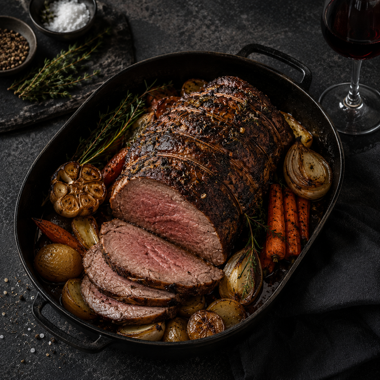 Camatta Ranch Meat Co. roast & bbq box — ~20+ lbs of pasture-raised Angus beef