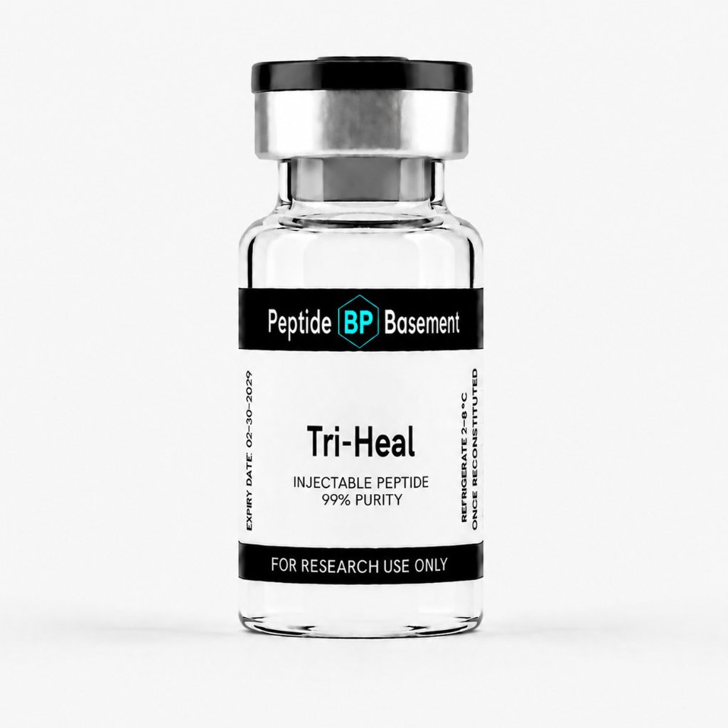 Tri-Heal research peptide — ≥99% purity, HPLC verified