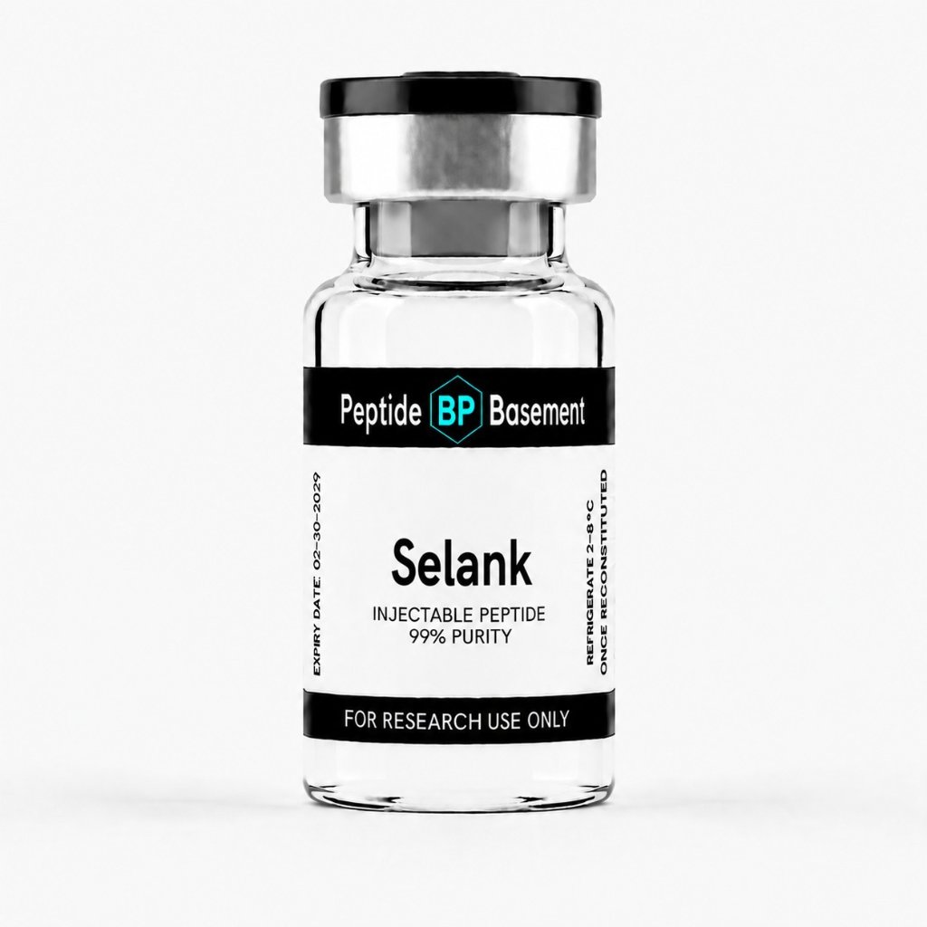Selank research peptide — ≥99% purity, HPLC verified