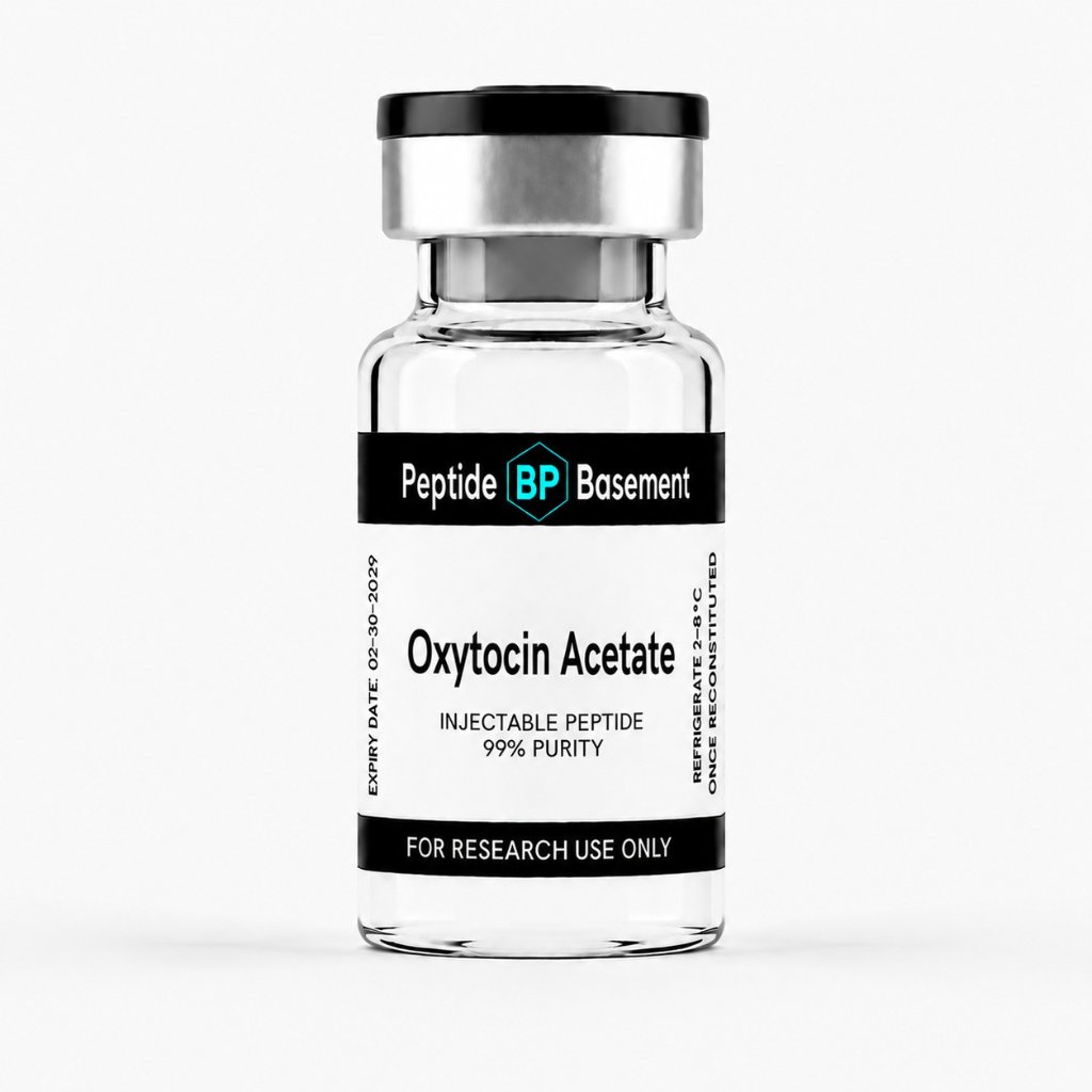 Oxytocin Acetate research peptide — ≥99% purity, HPLC verified