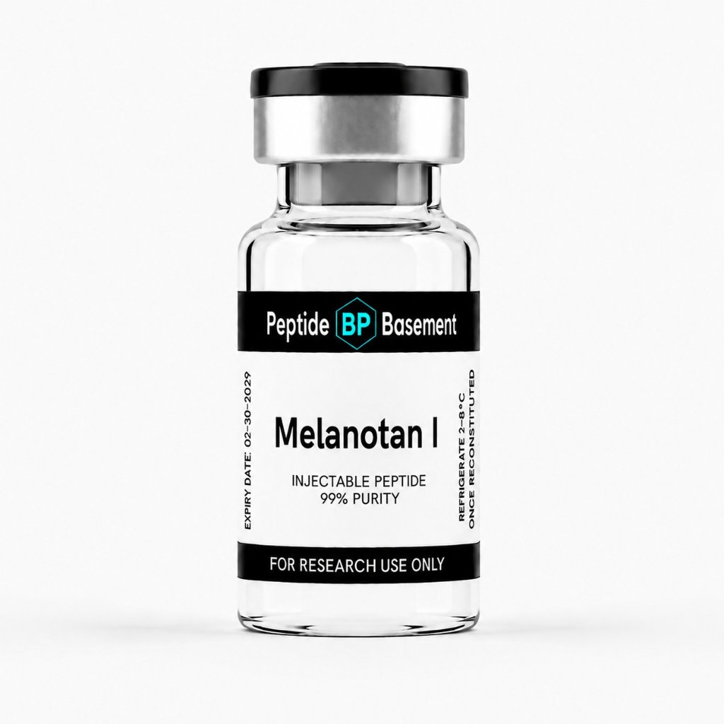 Melanotan 1 research peptide — ≥99% purity, HPLC verified