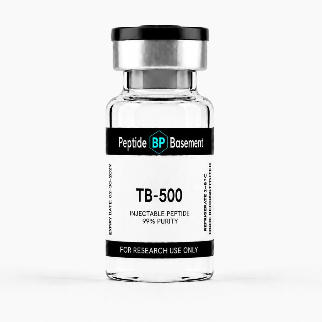 TB-500 research peptide — ≥99% purity, HPLC verified