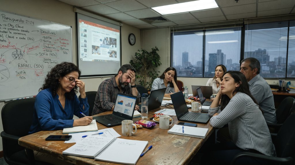 Reuniones que agotan: por qué no es el contenido, es el estado del grupo