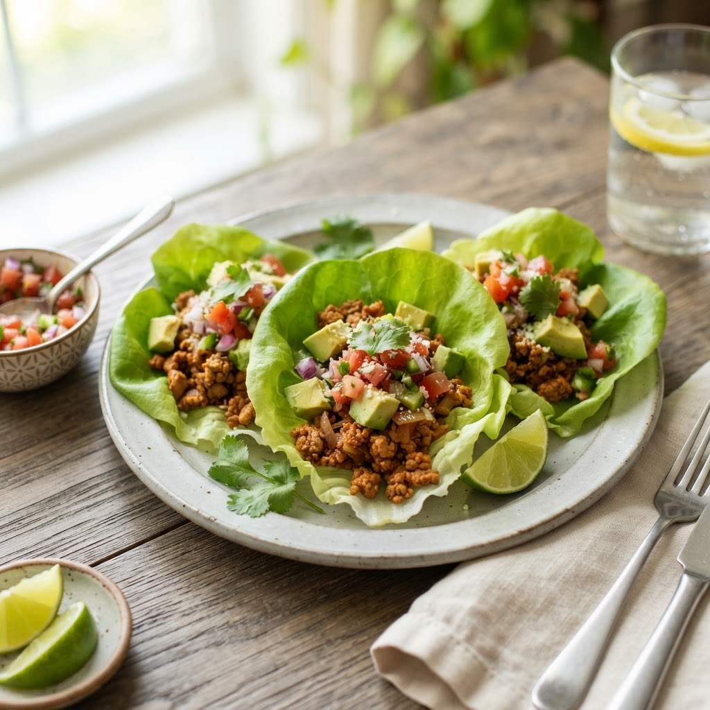 Turkey & Avocado Lettuce Wraps