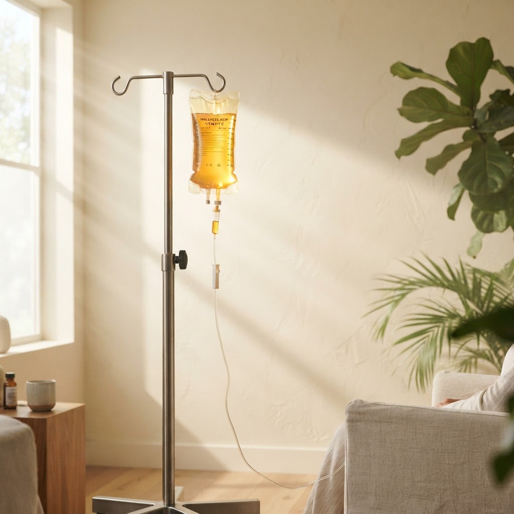NAD+ and detox drips run slower, and patients feel the difference.
