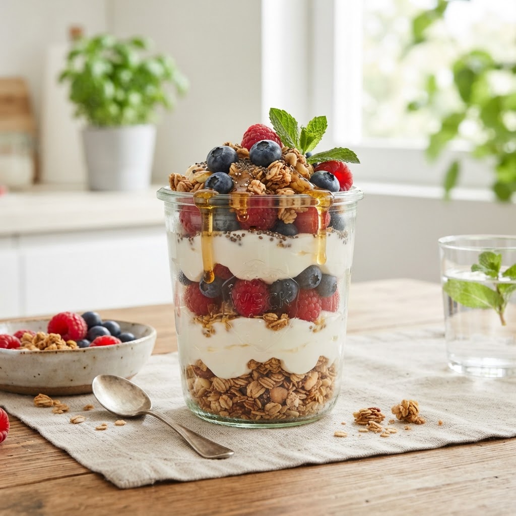 Greek Yogurt Berry Parfait