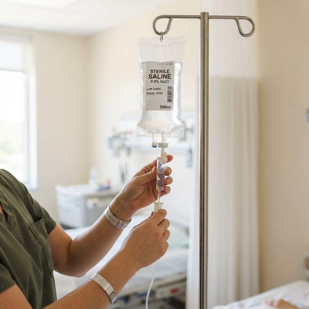 A licensed provider sets up each drip before your session begins.