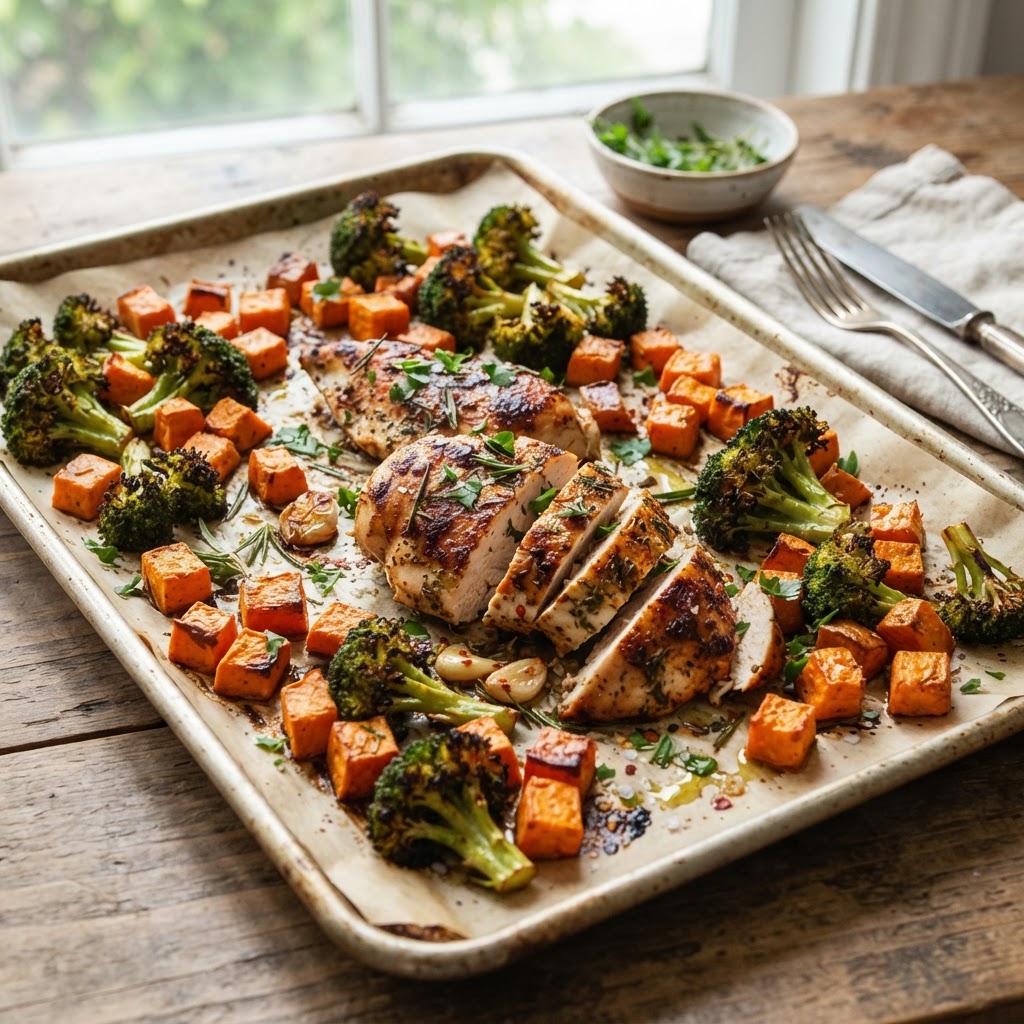 Sheet Pan Chicken & Veggies