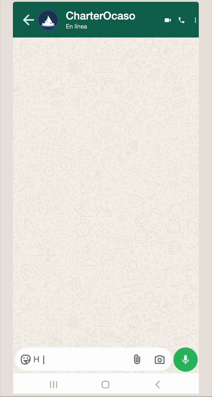 Demo de MarinaIA en WhatsApp