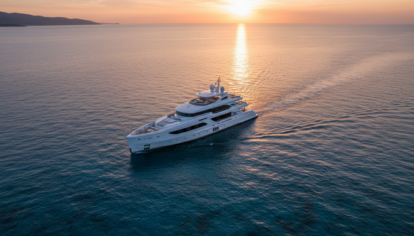 Luxury yacht