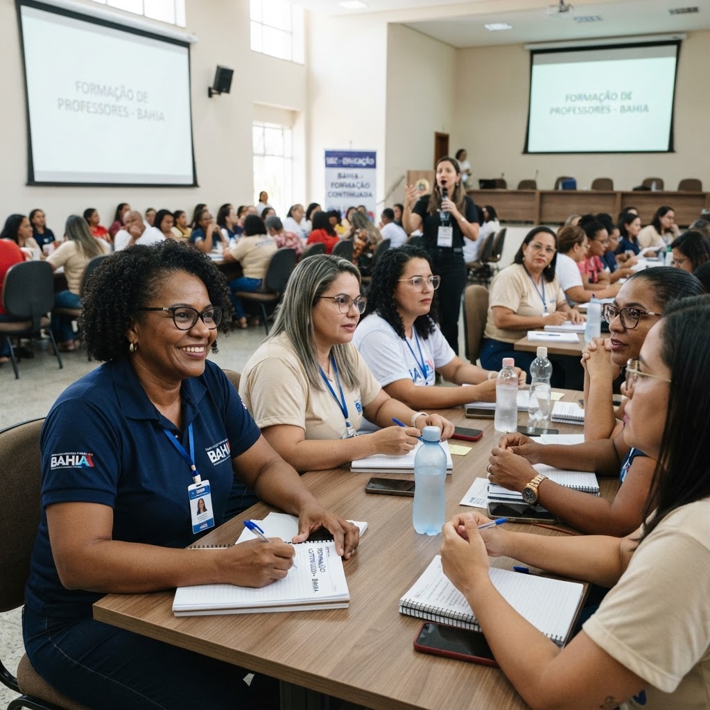 Bahia seleciona quase mil professores para curso de formação continuada