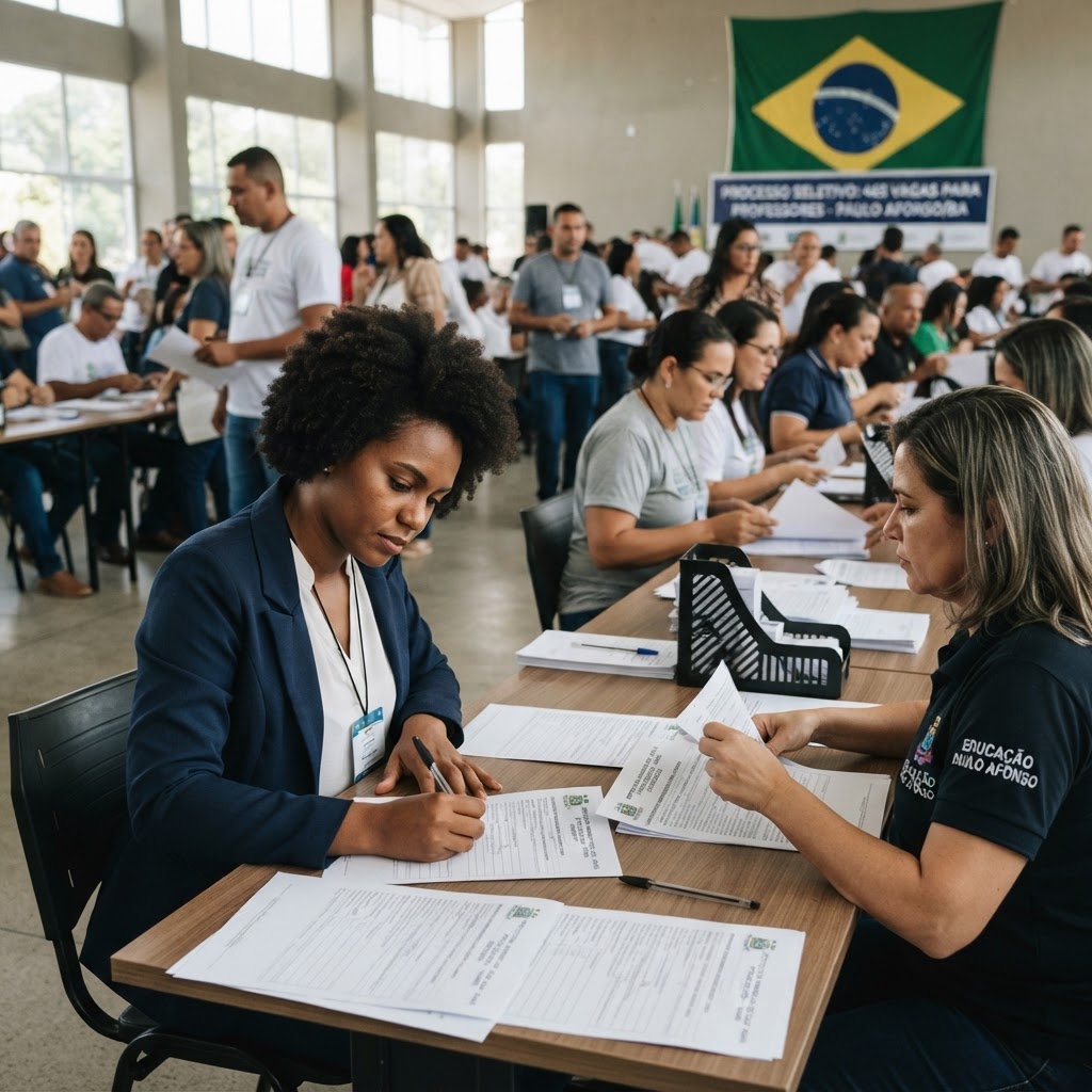 Paulo Afonso (BA) abre seleção simplificada com 465 vagas para professores