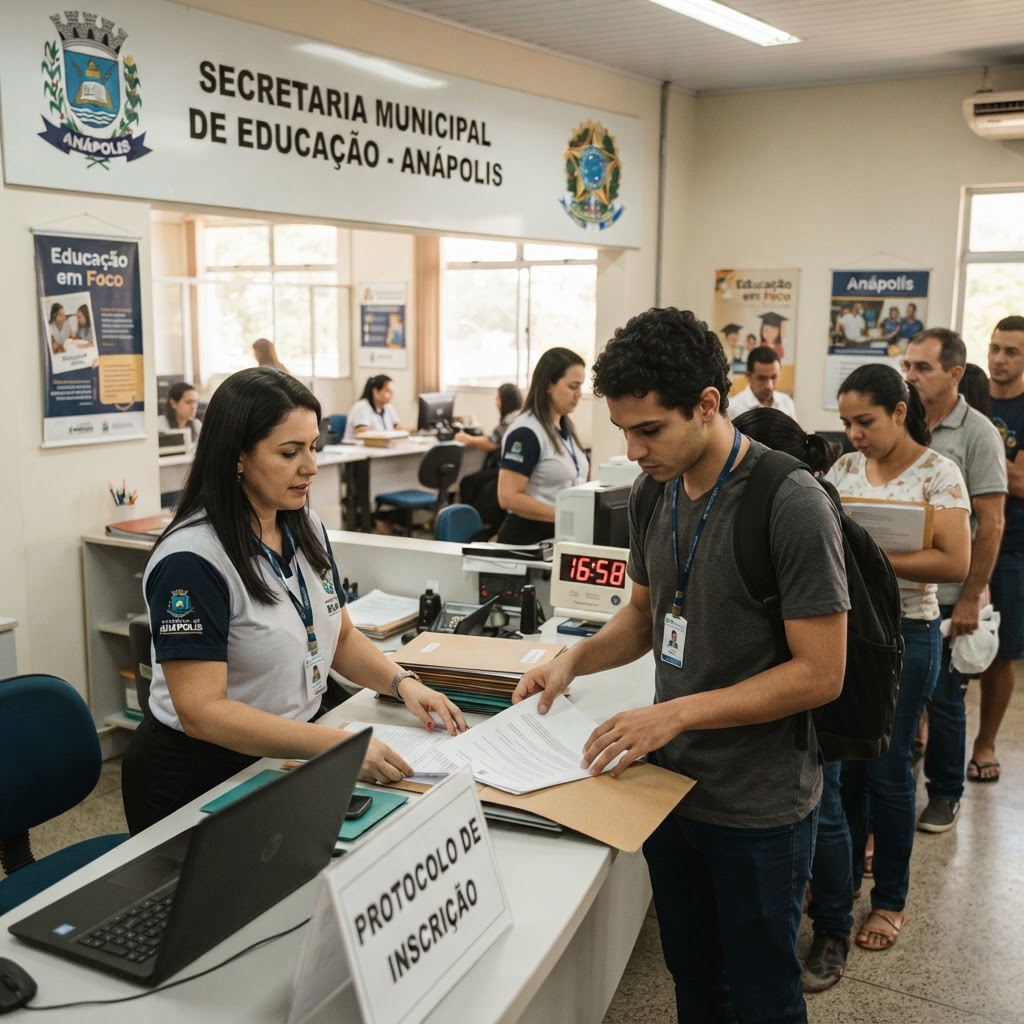 Anápolis encerra hoje inscrições para seleção na Secretaria de Educação