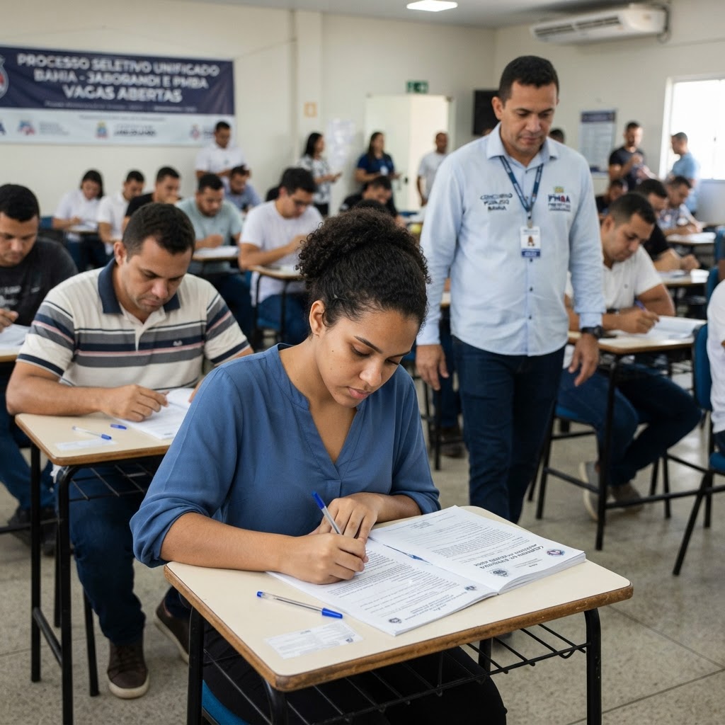 Concursos na Bahia: Jaborandi e PM abrem centenas de vagas imediatas