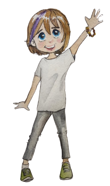Alex waving hello