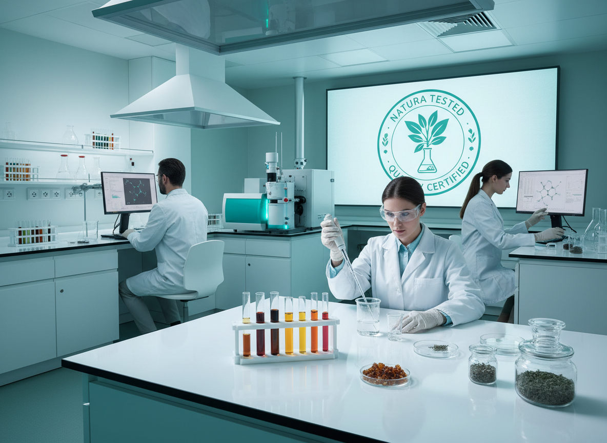 Tests de qualité en laboratoire