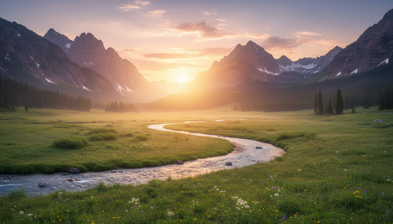 Vallée naturelle préservée