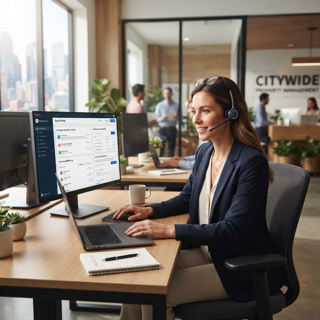 How Property Managers Handle Tenant Inquiries Without Staff: The AI Revolution