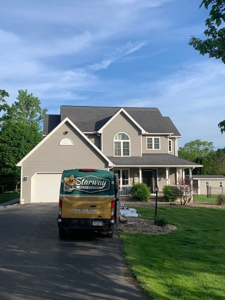 Starway roof replacement